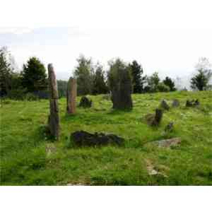 Click para ampliar. Pulsa en el nombre para ver la ficha. cromlech de mulisko gaina  (GIPUZKOA)